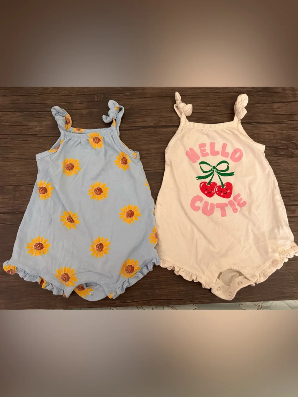 Old Navy 3-6M set of 2 Rompers